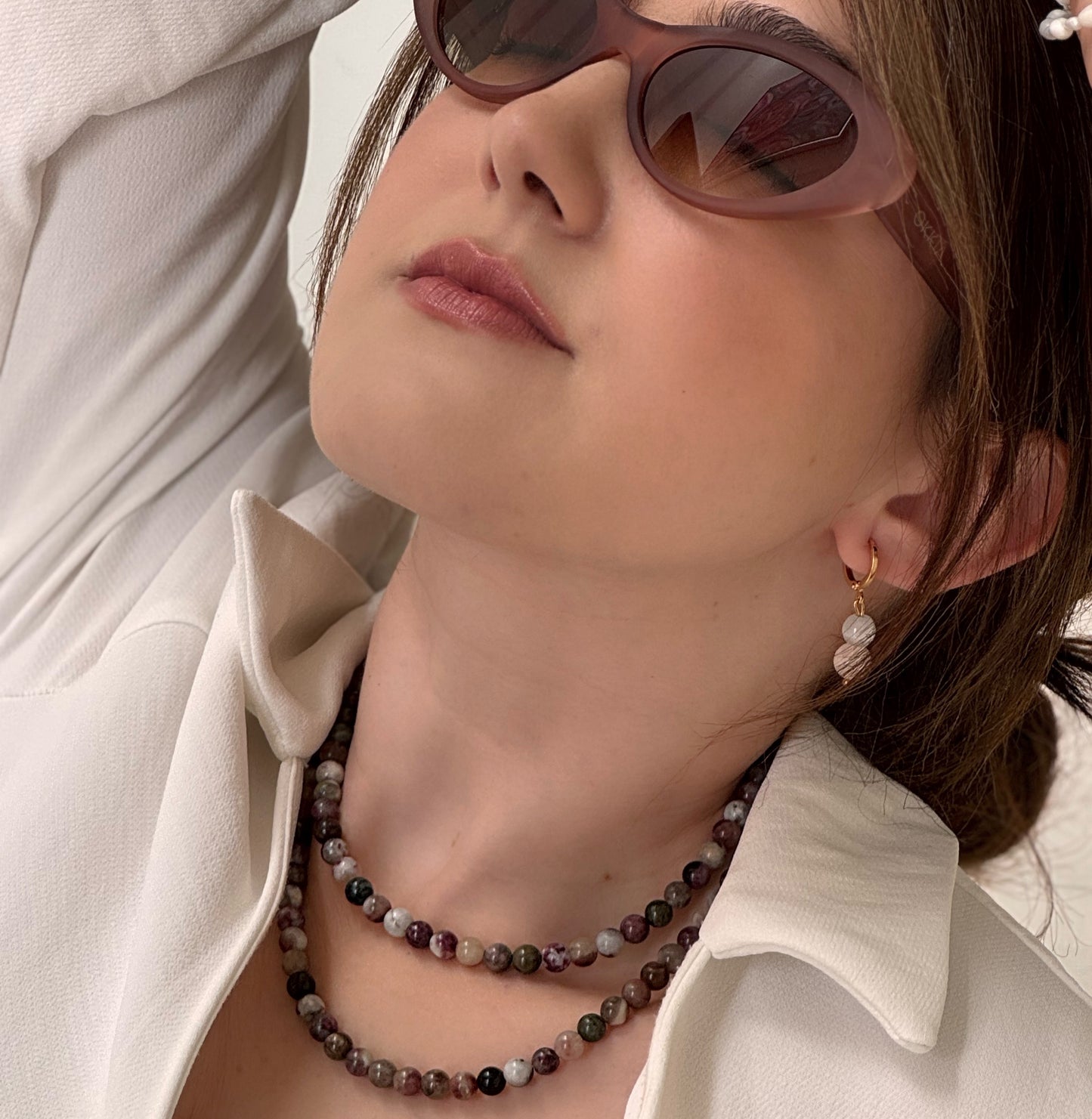 Natural Turmaline Necklace