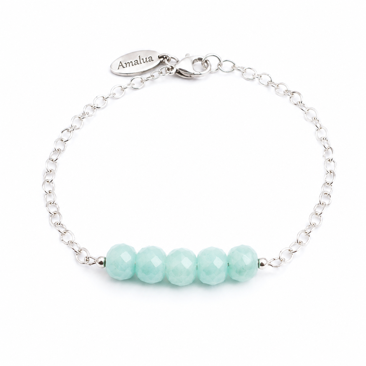 Pulsera Aura - Amazonita