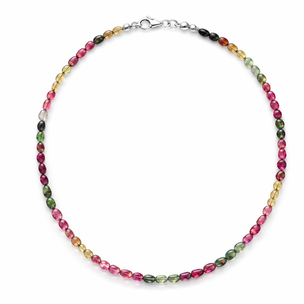 Rainbow Turmaline Necklace
