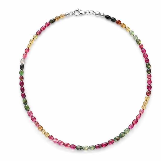 Rainbow Turmaline Necklace